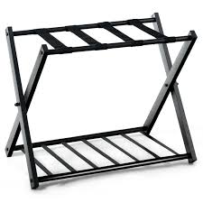 Info about folding luggage racks bedroom on seekweb. Costway Folding Luggage Rack With Shelf Travel Suitcase Shoe Storage Holder Stand Luggage Racks Aliexpress