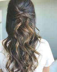 Wedding Hairstyles Half Up Half Down With Veil With Flowers Bridal Hair Long Hair Short Hair Long Hair In 2020 Hair Styles Wedding Hairstyles Bridal Hair Half Up