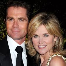 The younger blonde who Grant Bovey left Anthea Turner for revealed as he  flirts with Marnie Simpson