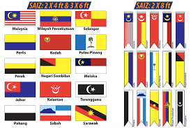 Latar belakang berwarna putih maksudnya d.y.m.m. Bendera Justprint My Pakar Percetakan Online