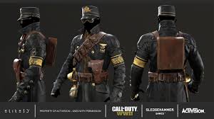Stalker is an unlockable character within call of duty: By This Picture Zombie Characters Are Done In A Way That They Have Certain Uniform And Head Added Later Why Not Use That Model In Multiplayer With Multiplayer Heads Wwii