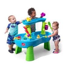 Step2 Rain Showers Splash Pond Water Table Sam S Club Water Table Water Play For Kids Rain Shower