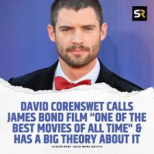 Superman star David Corenswet has hailed a #JamesBond classic as one of the  best! 👏