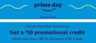 Amazon gift card promotional credit. Expired Amazon Buy 40 Amazon Gift Cards Get 10 Promo Credit Free With Code Gc20prime Prime Members Only Gc Galore