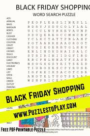 Black Friday Word Search Puzzle Puzzles To Play In 2020 Word Search Puzzle Kids Word Search Black Friday