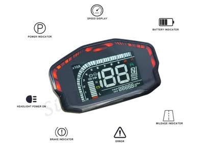 DKD LCD Display Speedometer VOTOL FARDRIVER Controller Electric ...