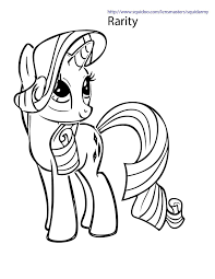 Belajar menggambar kuda poni dan mewarnai gambar little pony. Contoh Gambar Mewarnai Kuda Poni Rarity Kataucap