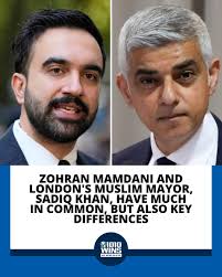 1010 -  He's the left-leaning Muslim mayor of the country's biggest city,  and President Trump is one of his biggest critics. London's Sadiq Khan has  a lot in common with New