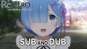 Check spelling or type a new query. Re Zero Sub And Dub Side By Side Youtube