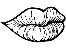 The skin of the lip, with three to five cellular layers, is very thin compared to typical face skin, which has up to 16 layers. Online Coloring Pages Coloring Page Lips Body Parts Download Print Coloring Page