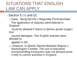 Application of english law in malaysia. Sources Of Law In Malaysia
