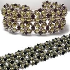 Around The Beading Table New Pattern Uploaded Pebbled Bracelet Bracelet Patterns Beaded Jewelry Beaded Bracelet Patterns