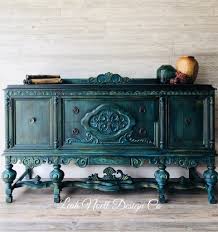 Let Me Tell You All About This Buffet Leah Noell Design Co Painted Furniture Green Painted Furniture Paint Furniture