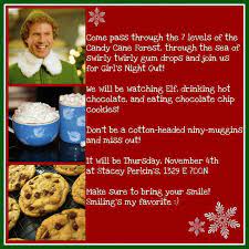Girls Night Out Thurs Nov 4th Funny Christmas Party Invitations Christmas Party Invitations Elf Themed Christmas Party