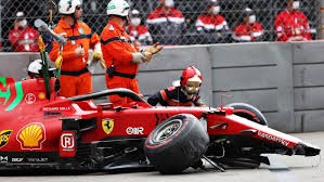 F1i's driver ratings for the 2021 emilia romagna gp. Ferrari Find No Serious Damage To Polesitter Leclerc S Gearbox After Qualifying Crash Formula 1