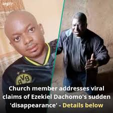A church member has mentioned where he saw Reverend Ezekiel during the  morning hours, following reports of his alleged sudden disappearance. What  he said is in the comments. Photo credit: @henry30846834/X.