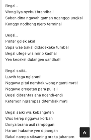 Contoh Geguritan Dengan Tema Budi Pekerti Brainly Co Id