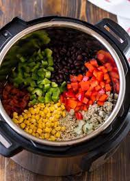 Tons of flavor and comes together in less than 20 minutes. Instant Pot Mexican Casserole Ground Chicken Recipes