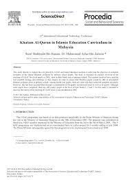 Indeed you are all hearer and all knower. Pdf Khatam Al Quran In Islamic Education Curriculum In Malaysia