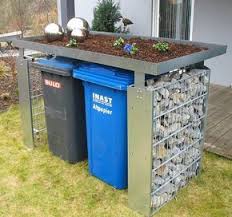 Sichtschutz Fur Mulltonnen Mullhauschen Mulltonnenbox Mulltonnen Verstecken