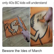 Roman emperor julius caesar was famously unlucky on the ides of march in 44 b.c. But Like In March Tumblr