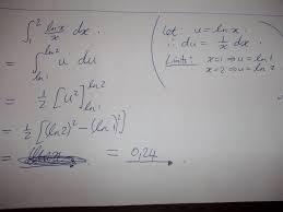 Calculus introduction to integration integrals of polynomial functions. What Is The Definite Integral From 1 To 2 Of Ln X Xdx Socratic