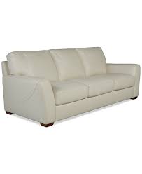 Lowest price of the summer season! Furniture Jaspene 91 Leather Sofa Created For Macy S Reviews Furniture Macy S