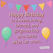 Birthday wishes for daughter from mom. Happy Birthday Princess 50 Birthday Wishes For A Daughter Allwording Com