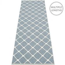 Pappelina Rex Runner Storm Hus Hem Plastic Rug Rugs Carpet Flooring
