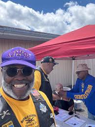 Celebrating riding retirement! With still many miles ahead! Buffalo  Soldiers MC Little Rock, AR!