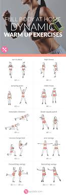 At Home Full Body Dynamic Warm Up Exercises Spotebi Workout Warm Up Dynamic Warm Up Warmup