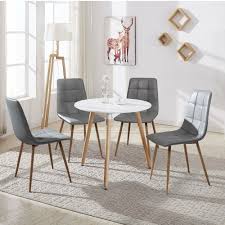 We did not find results for: Walnew Mid Back Pu Leather And Wood Like Metal Dining Chair Contemporary Style Lounge Chair For Dining Room Kitchen And Living Room Set Of 4 Gray Walmart Co In 2021 Contemporary Dining Chairs Dining