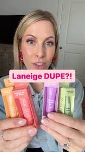 A Laneige dupe? Testing the new @elfcosmetics SQUEEZE ME LIP BALM!,  #newmakeup #trendingmakeup #trending #viralmakeup #trendingbeauty  #elfsqueezemelipbalm #makeupdupes