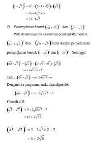 √75 = √25x3 = √25 x √3. Bilangan Berpangkat Dan Bentuk Akar Anikasari