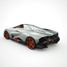 3d Lamborghini Egoista Model With Images Lamborghini Egoista Lamborghini Concept Cars