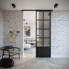 Check spelling or type a new query. Porte Coulissante Atelier Vitree Monnet Noir H 260 X L 83 Cm Leroy Merlin Glass Closet Doors Doors Interior Home