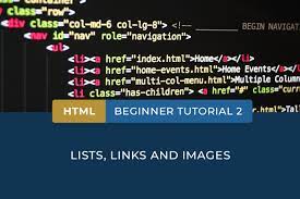 HTML Tutorial | HTML Lists, Links & Images - HyperionDev Blog
