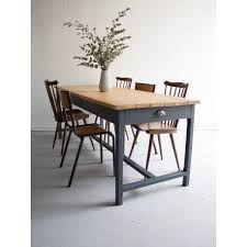 Table De Ferme 6 A 8 Personnes Table Ferme Grande Vintage Home Interior Design Collectorchic Table De Ferme Table Salle A Manger Salle A Manger Bois