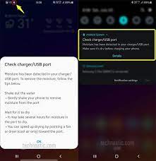 The moisture detected error has been seen in the galaxy s8, galaxy note 8 and a lot of other samsung phones. Fix Moisture Detected Error On Samsung Devices Technastic