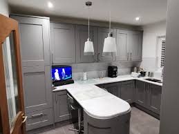 Howdens wok white marble compact laminate worktop. Lambert Kitchens Joinery Ltd Home Facebook