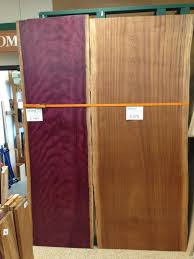 Slab Of Purpleheart Wood I Would Love To Make Something Out Of Woodworking Projects Diy Diy Woodworking Beautiful Wood