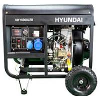 Generador Diesel Serie Pro monofásico DHY6000LEK HYUNDAI