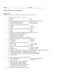 You can get a pdf with just the trivia questions, just the answers, or with both the trivia questions and answers. Matter And Energy Quiz