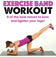 Best Lower Body Resistance Band Workout Lower Body Workout Workout Resistance Tube Workout