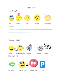 Think Sheet Jpg 1 691 2 179 Pixels Think Sheet Classroom Management Preschool Behavior Reflection