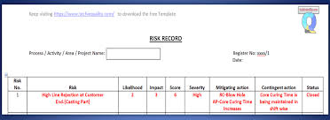 Supply chain risk assessment template. Risk Register Download Risk Register Template In Word Excel And Pdf