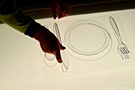 You are done with building the diy kids table. Teaching Kids How To Set The Table Using The Light Table And Next Comes L Hyperlexia Resources