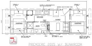 A door to the wild, escape; Escape Premiere Cabin Tiny Homes Tiny House Floor Plans Park Models Tiny House Plans
