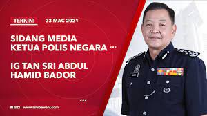 Igp baru hamid pilihan tun m kurang disenangi. Terkini Sidang Media Ketua Polis Negara 23 Mac 2021 Youtube