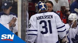 Son of frederik vilhelm andersen and christine elisabeth friderichsen husband of sophie louise andersen father of sophus troels holten wife: Frederik Andersen Pulled For Second Time In Three Games After Panthers Score Four Youtube
